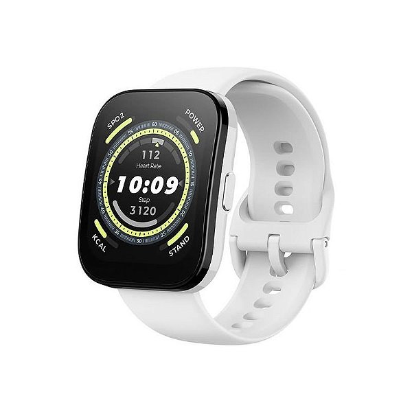 Smartwatch Amazfit Bip 5 A2215 com GPS e Bluetooth - Branco Cremoso (Anatel)
