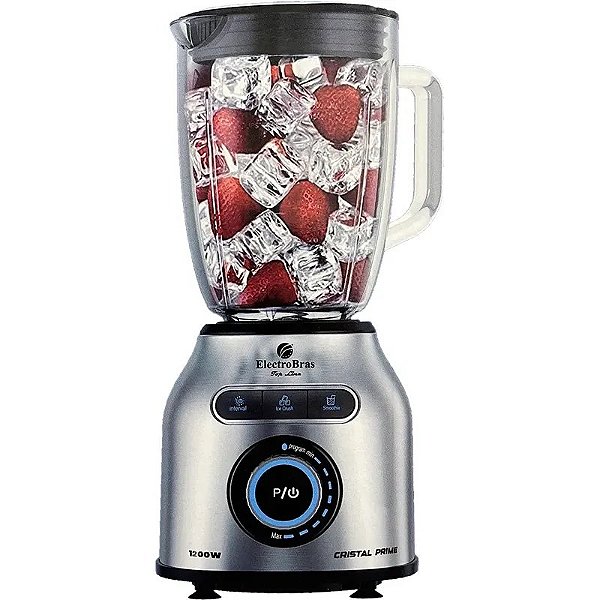 Liquidificador EBL-10 Cristal Prime 1200W 110V - Elegância e Desempenho Superior