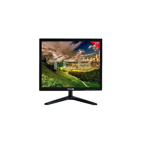 Monitor de 17 TCB com Alto-falante, 60Hz, Entradas DC, VGA e HDMI