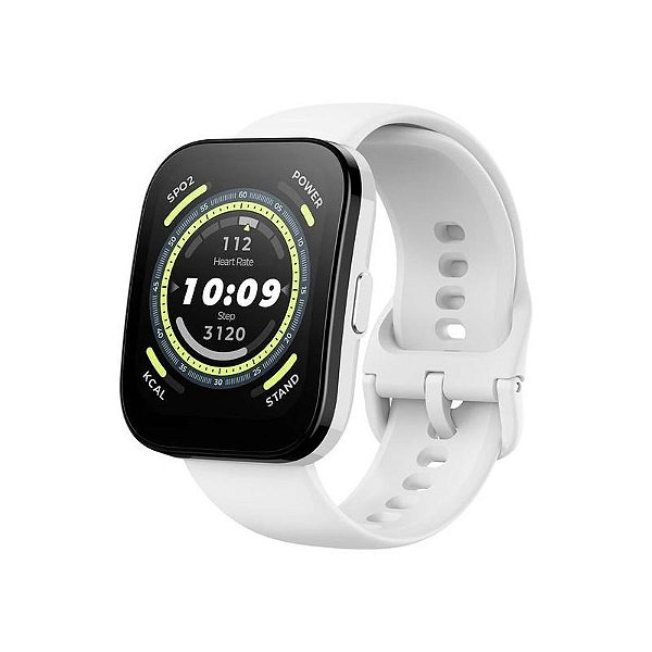 Relógio Inteligente Xiaomi Amazfit Bip 5 A2215 - Bluetooth/GPS - Branco Creme