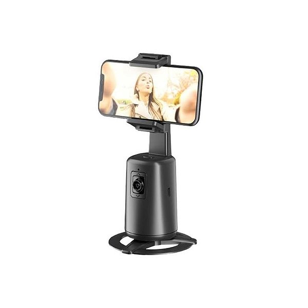 Tripé Inteligente Vision A300 com Rastreio Automático de Rosto - Preto