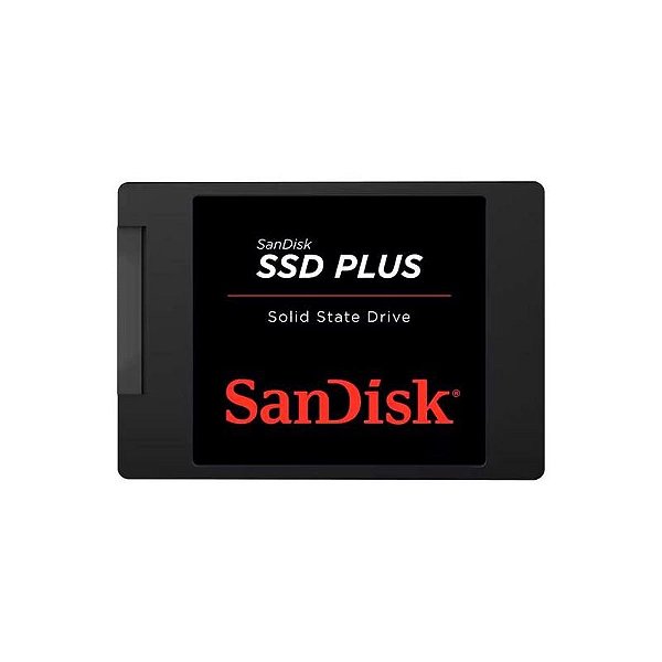 SSD Sandisk Plus 1TB 2.5 SATA III - Desempenho Rápido e Armazenamento Eficiente
