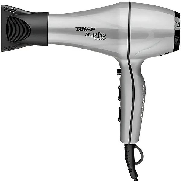 Secador de Cabelo Taiff Style Pro 2000W 220V/50-60Hz - Cinza