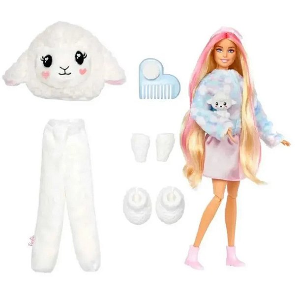 Boneca Barbie Cutie Reveal Mattel - Princesa Fashion