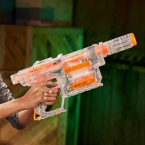 Lançador Nerf Modulus Shadow ICS-6 - Boneco Hasbro E3059