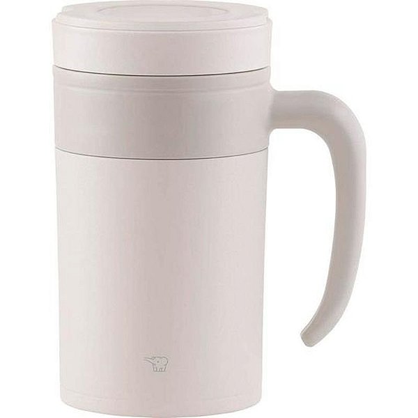 Garrafa Térmica Zojirushi Com Infusor Duplo E Filtro - 480Ml - Branco