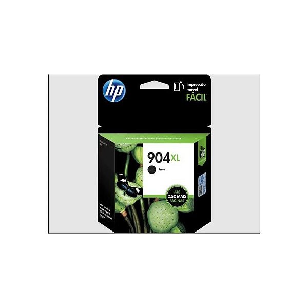 Tinta Hp T6M16Al 904Xl Preta 21 5 Ml
