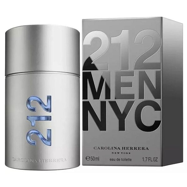 Perfume Carolina Herrera NYC Eau de Toilette 50mL - Masculino Elegante