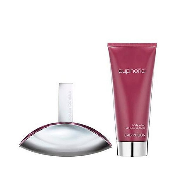 Kit Calvin Klein Euphoria Eau de Parfum Feminino 50ML - 2 Unidades