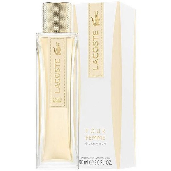 Perfume Lacoste Pour Femme Eau de Parfum Feminino 90ML - Elegância e Sofisticação