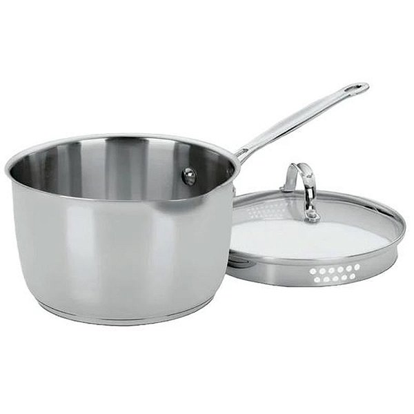 Panela com Tampa Cuisinart 2,84L - Opção Ideal para Cozinhas Modernas