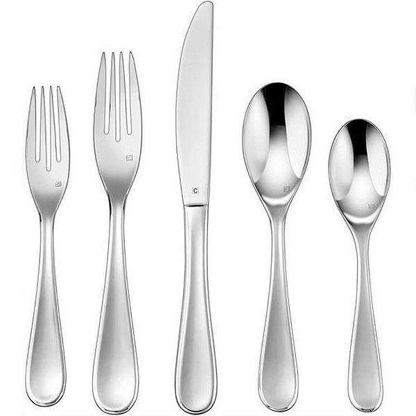 Conjunto de Talheres Cuisinart Maree - 20 Peças em Aço Inoxidável