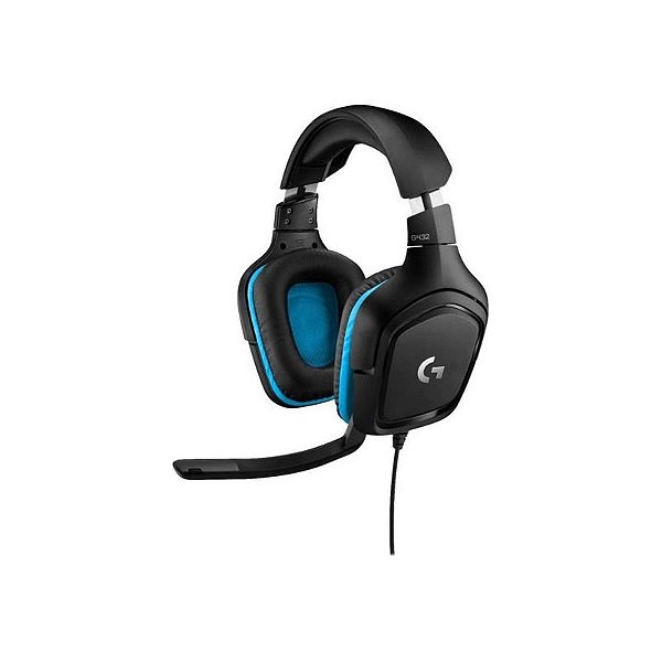 Fone de Ouvido Gamer Logitech G432 USB - Preto
