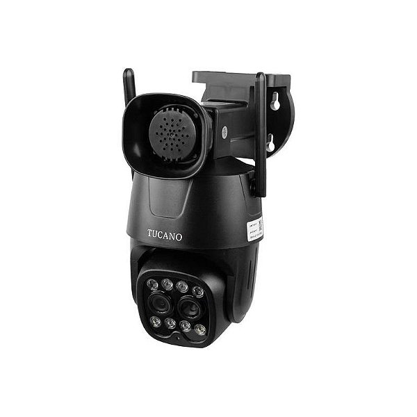 Câmera IP Tucano TC-PT28 FHD com Wi-Fi e IP66 - Preto
