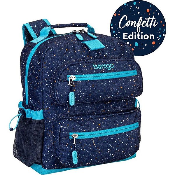 Mochila Escolar Bentgo Kids BGBKPAK-BLSP Azul Abismo Confete de Pintinhas