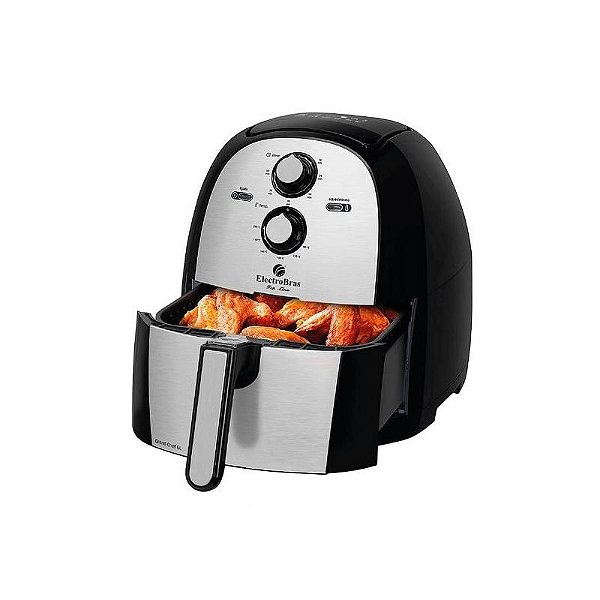 Fritadeira Elétrica Electrobras Grand Chef Ebaf 60 1900W 6L 110V Preto