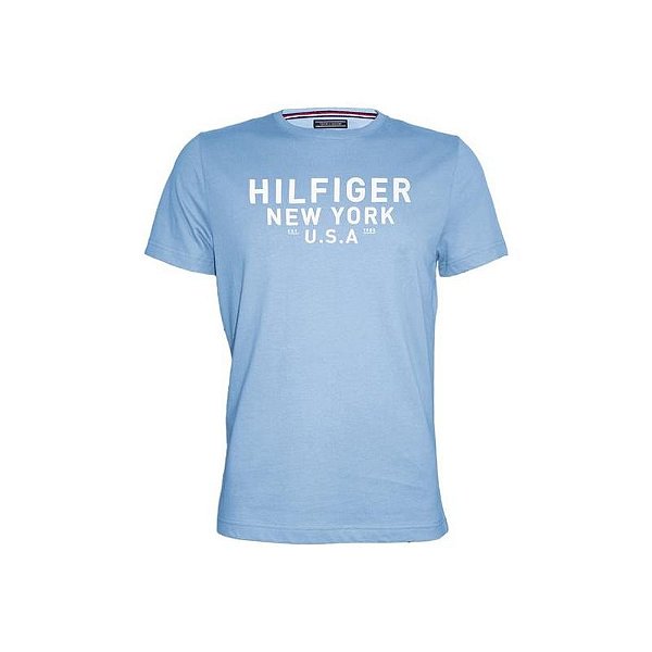 Camiseta Perfume Tommy Hilfiger Masculino Mw0Mw03573 459 Xxl Celeste