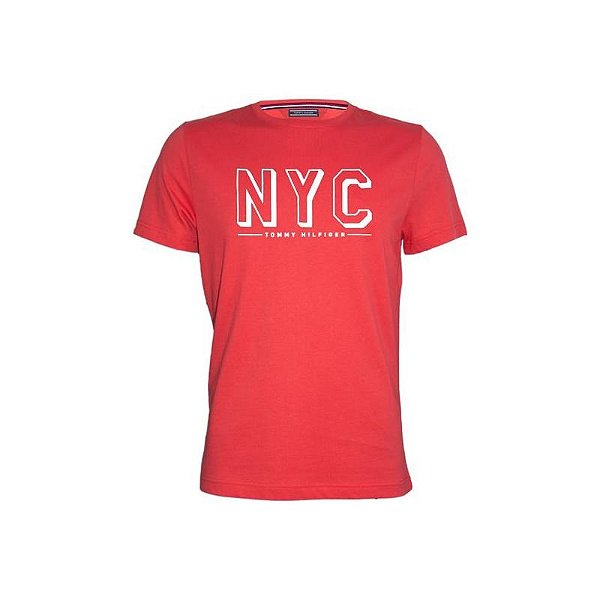 Camiseta Perfume Tommy Hilfiger Masculino Mw0Mw03576 611 Áudio M Bordo