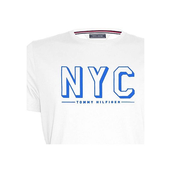 Camiseta Perfume Tommy Hilfiger Masculino Mw0Mw03576 112 Xxl Branco