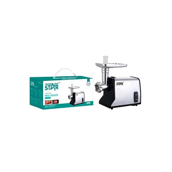 Moedor de Carne Elétrico Winningstar ST-5518-s 220V para Uso Doméstico e Profissional