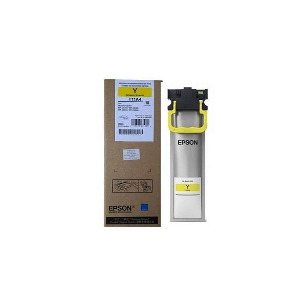 Tinta Epson T11A420 Al Amarelo Wf 5390 5890