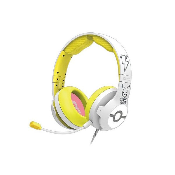 Headset Gamer Hori Pikachu para Nintendo Switch - NSW-264U