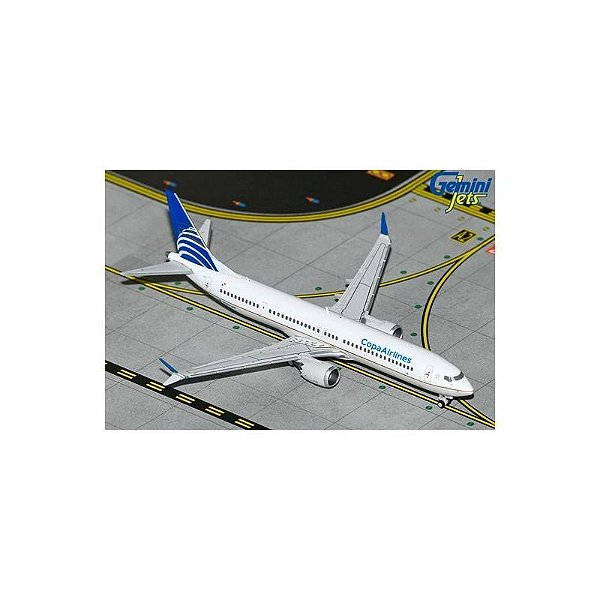 Avião de Coleção Gemini Jets 1:400 Copa Airlines B737 Max GJCMP2215