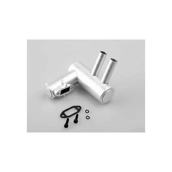 Silenciador Pitts Para Motores Dl20/Os22Cc Pm2100