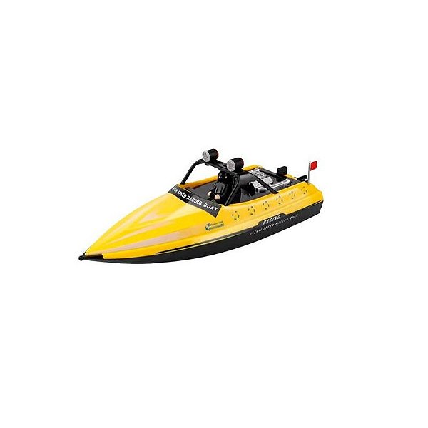Lancha Mini WL917 Wltoys Amarela com Alcance de 16KM