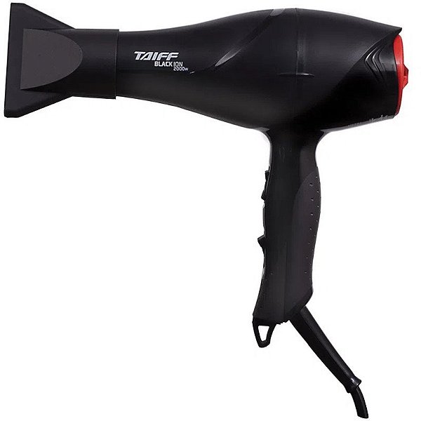 Secador De Cabelo Taiff Black Ion 2000W Profissional 220V