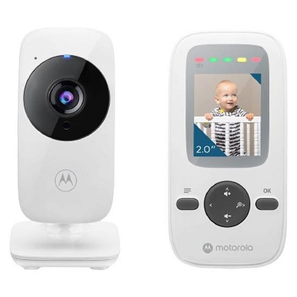 Monitor de Bebê Motorola VM481 Wifi 2.0 - Branco