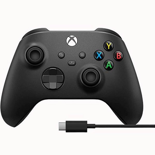 Controle Xbox One e Xbox Series X/S com Cabo USB-C - Microsoft 1V8-00016