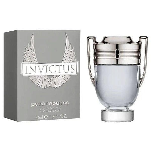 Perfume Paco Rabanne Invictus 50ml Eau de Toilette - Aroma Masculino Distinto