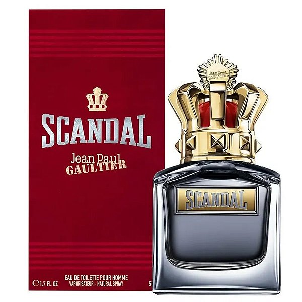 Perfume Jean Paul Gaultier Scandal Pour Homme EDT 50mL - Elegância Masculina