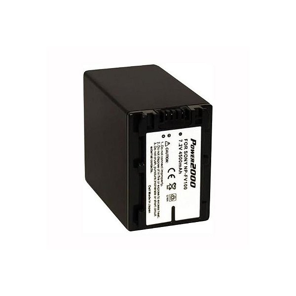 Bateria Recarregável POWER2000 NP-FV100 para Sony ACD-797 - 4500mAh
