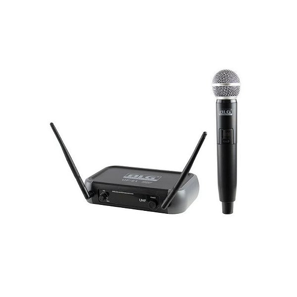 Microfone Sem Fio BLG UF-01 - Preto - Alta Qualidade de Áudio