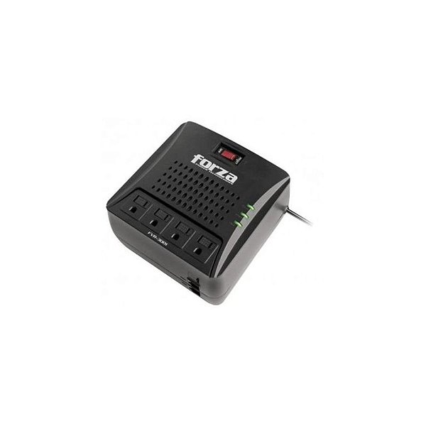 Estabilizador Forza FVR-3001 3000VA 110V - Preto, tecnologia avançada para proteção elétrica