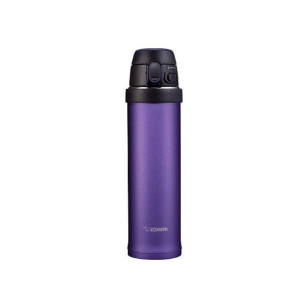 Garrafa Térmica Zojirushi SM-QHE60VK 600ML - Roxo com Alça Flip-And-Go