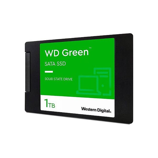 SSD Interno WD Green 1TB SATA - WDS100T3G0A para Armazenamento Eficiente