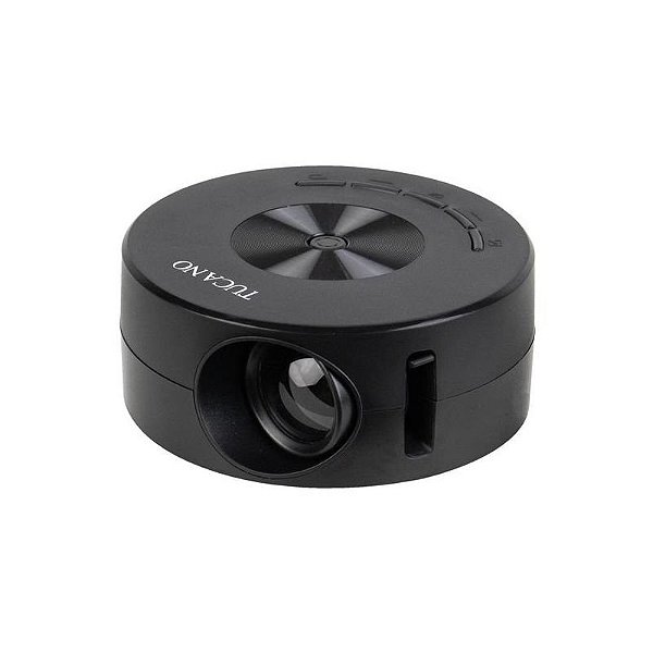 Projetor Portátil Tucano Mini TC-T20 - 10W - Conexão USB/Aux - Cor Preta