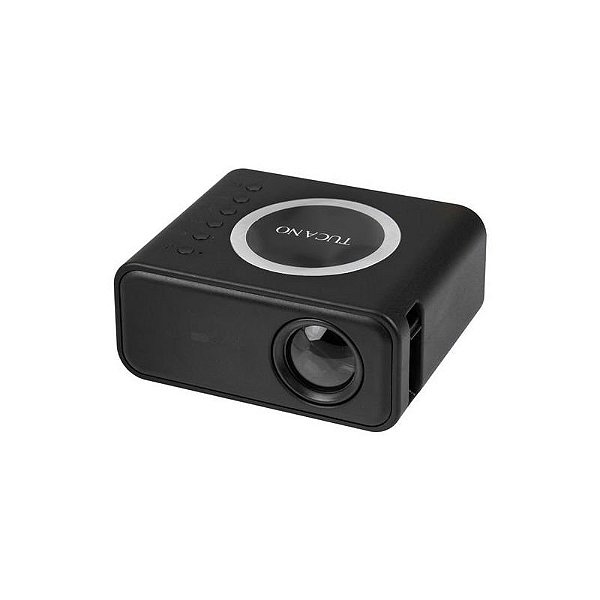 Projetor Mini Tucano TC-T30 24W com USB e Aux - Preto - Compacto e Potente