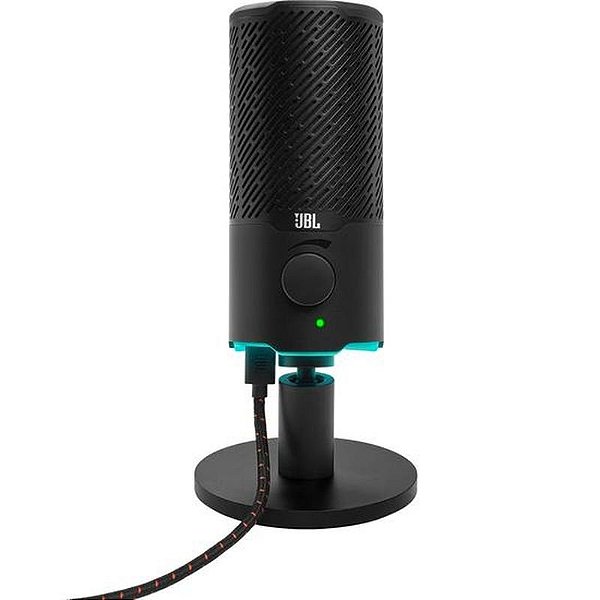 Microfone USB JBL Quantum Stream com Iluminação RGB - Preto