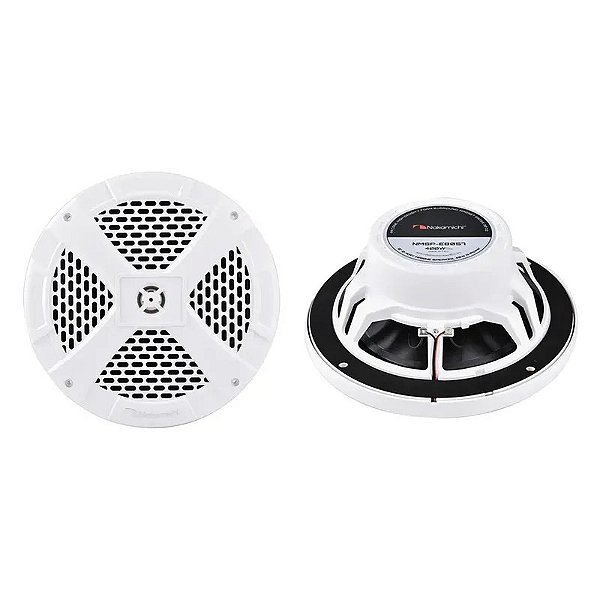 Caixa de Som Marítima Nakamichi NMSP-E8057 8 400W - Alta Performance e Resistência