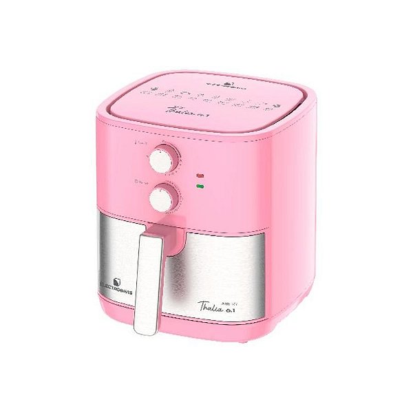 Fritadeira Elétrica Airfry Electrobras Thalia TLAF-61 1900W Rosa 6.1L 220V