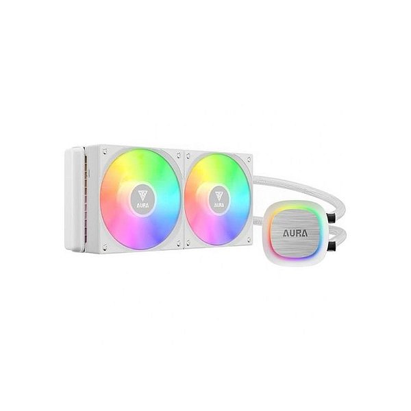 Cooler para Água Gamdias Aura GL240 V2 ARGB 120MM Branco