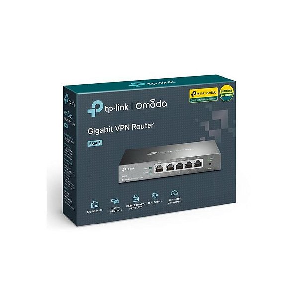 Roteador Tp-Link Er605 Tl-R605 Omada Multi-Wan
