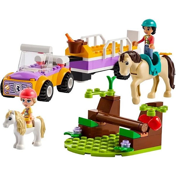 Caminhão de Transporte para Cavalos Lego Friends - 42634 (105 Peças)