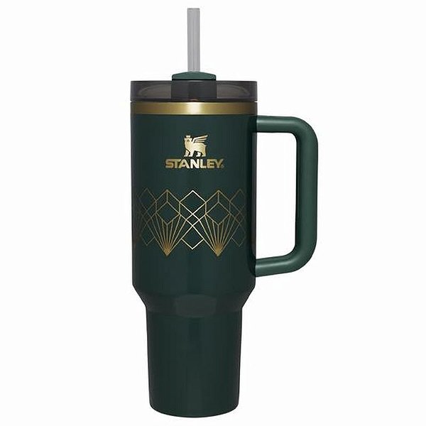 Copo Térmico Stanley Quencher 1,18L - Verde Vibrante para Bebidas Sempre Frescas