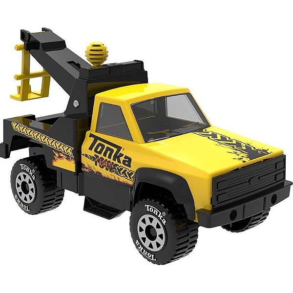 Caminhão De Reboque Tonka Steel Classics - Modelo 06036 Para Brincadeiras Aventura