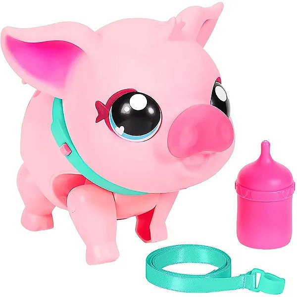 Porquinho de Pelúcia Interativo - Brinquedo Aconchegante para Crianças